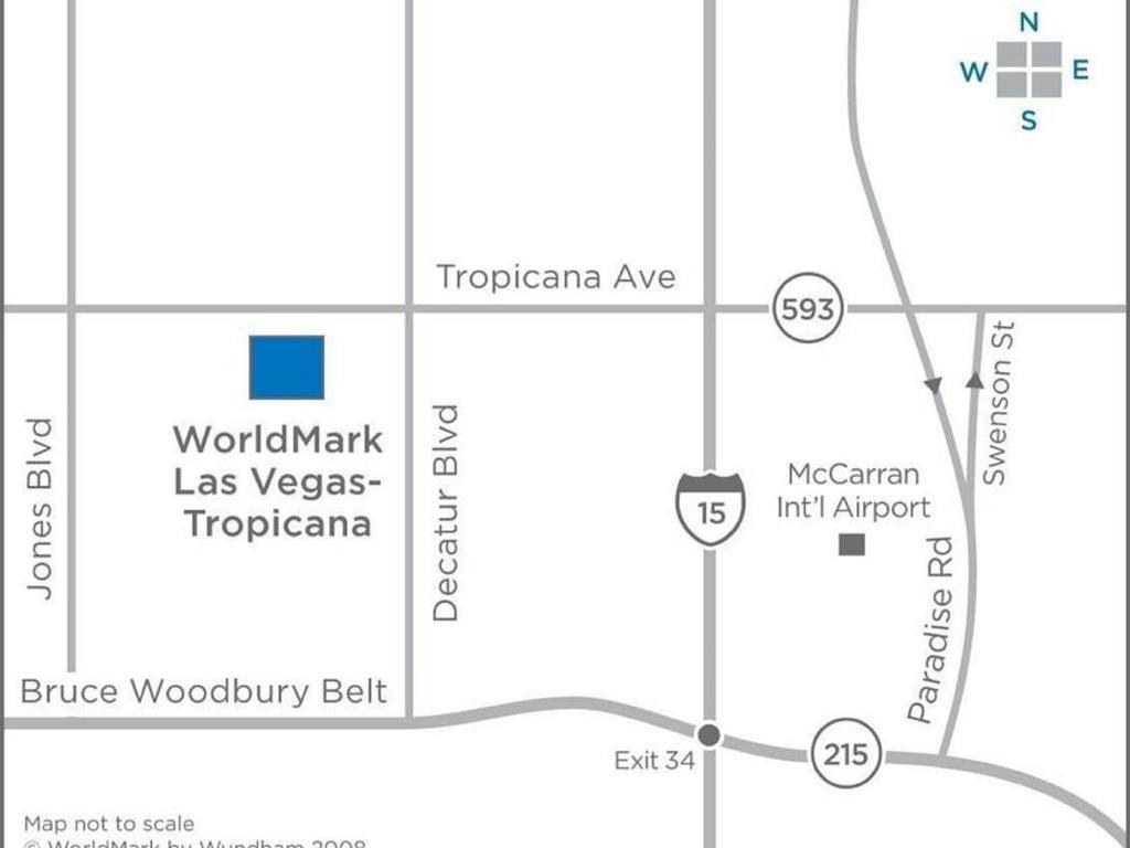 Worldmark Las Vegas Tropicana Exterior foto